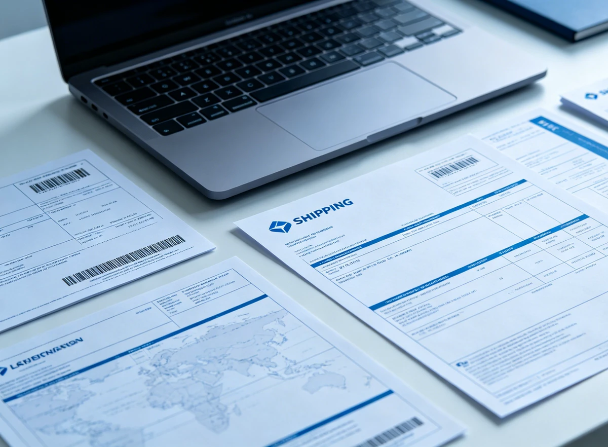 Customs clearance and document processing for international shipping