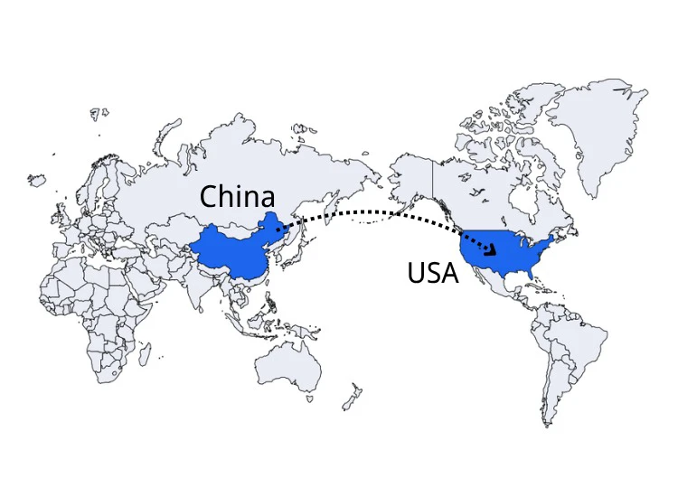DDP Shipping from China to USA