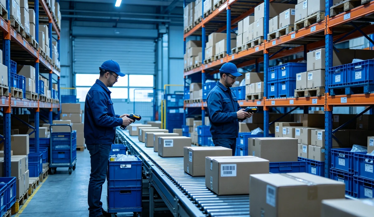 Secure logistics warehouse in China offering consolidation and FBA prep